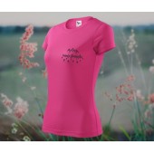 Ružové dámske tričko na šport