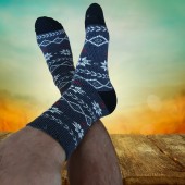 3 páry super teplých ponožiek z vlny ALPACA