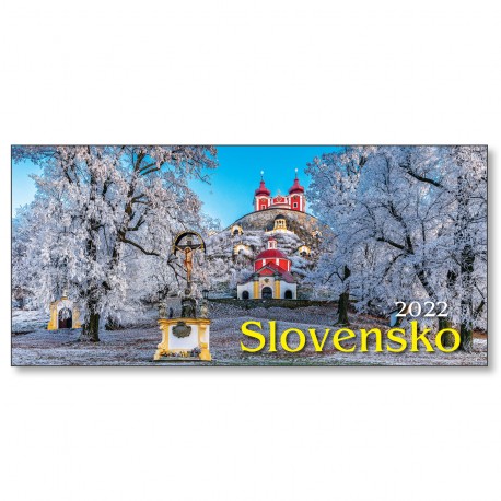 Stolový riadkový kalendár SLOVENSKO